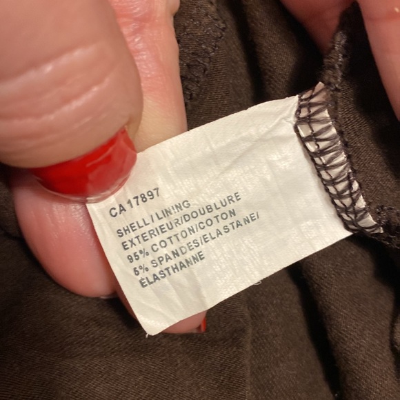 GAP chocolate brown cami tank shelf bra adjustable straps S - Picture 4 of 4